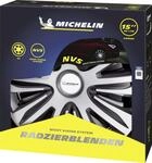 Michelin Radzierblenden Alice 38 cm (15 Zoll) silber schwarz 4 st&uuml;ck
