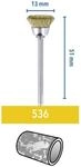 Dremel Messingb&uuml;rste &Oslash; 13,0 mm 2er-Pack 536