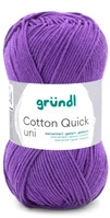 Gr&uuml;ndl Wolle Cotton Quick violett 50 g