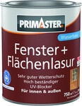 Primaster Fenster + Fl&auml;chenlasur 750 ml nussbaum