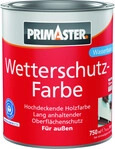 Primaster Wetterschutzfarbe 750 ml wei&szlig;