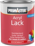 Primaster Acryl Lack goldgelb seidenmatt 750 ml