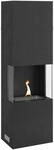 Tenderflame Ambientekamin Indie Stahl schwarz 2 kW