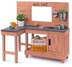 Muddy Buddy Matschk&uuml;che Coffee Corner puderrosa 100 x 60 x 95 cm
