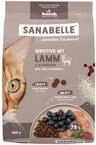 Sanabelle Katzentrockenfutter Adult Sensitive mit Lamm f&uuml;r ern&auml;hrungssensible