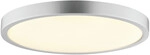 Brilliant LED Deckenleuchte Jade &Oslash; 37,5 x 3,1 cm warmwei&szlig;-kaltwei&szlig; silber