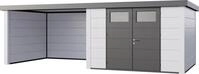 Telluria Ger&auml;tehaus Classico Lounge XL 3330 links wei&szlig; 792 x 298 cm