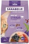 Sanabelle Katzentrockenfutter Adult mit Strau&szlig; & Blaubeeren f&uuml;r ausgewachsene