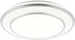 Brilliant LED Deckenleuchte Luciano &Oslash; 39 x 7,8 cm warmwei&szlig;-kaltwei&szlig; wei&szlig;