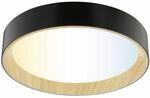 Brilliant LED Deckenleuchte Larios &Oslash; 39 x 7,7 cm warmwei&szlig;-kaltwei&szlig; holz schwarz