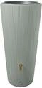 4rain Regenspeicher Vaso 2 in 1 Decor 220 L agave mit Pflanzschale