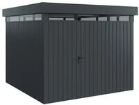 EcoStar Metallger&auml;tehaus Euroline EFD10 LB anthrazit 262 x 262 cm 1-flg.