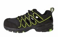 PowerSafe Sicherheitssandale Luca S1P schwarz-neongr&uuml;n