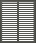 Plus Zaun Harmoni 120 x 140 cm umbragrau fungizidbehandelt