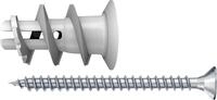 Fischer Gipskartond&uuml;bel GK S 22 mm mit Schraube - 5 St&uuml;ck