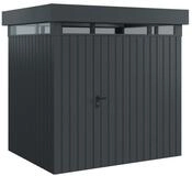 EcoStar Metallger&auml;tehaus Euroline EFD4 LB anthrazit 214 x 166 cm 1-flg.