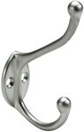 Hettich Hut- und Mantelhaken 9 x 2,5 x 5,8 cm Aluminium-Optik - 1 St&uuml;ck