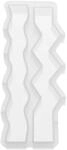 Glorex Kerzengie&szlig;form aus Silikon Welle Zickzack 23 x 2,8 cm