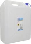 Cartrend Wasserkanister 20 Liter Volumen Kunststoff wei&szlig;