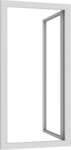 Primaster Fliegenschutz-Vorhang 95 x 220 cm anthrazit/anthrazit k&uuml;rzbar