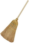 Floraworld Reisstrohbesen mit Stiel Classic 25 cm Arbeitsbreite