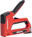 Arrow Handtacker T501 5-in-1 kompatibel mit Tacker/Kabelklammern & N&auml;gel