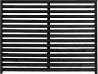 Plus Zaun Koyto 160 x 120 cm RAL 9005 Schwarz