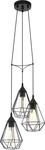 Eglo 3er Pendelleuchte Tarbes schwarz &Oslash; 31 cm E27