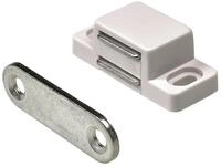 Hettich Magnetschn&auml;pper 13 x 15 x 35 mm wei&szlig; 4 kg - 4 St&uuml;ck
