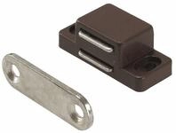 Hettich Magnetschn&auml;pper 13 x 15 x 35 mm braun 4 kg - 4 St&uuml;ck