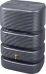 4rain Regentonne Wandtank Quadro 500 L graphitgrau