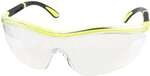Wolfcraft Schutzbrille Outdoor klar transparent/gelb/schwarz