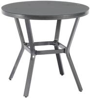 TrendLine Gartentisch Aluminium Pero &Oslash; 80 cm anthrazit