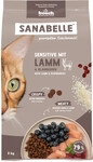 Sanabelle Katzentrockenfutter Adult Sensitive mit Lamm f&uuml;r ern&auml;hrungssensible