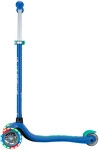 Globber Scooter f&uuml;r Kinder mit Leuchtrollen Primo Plus Lights dunkelblau