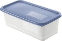 Rotho Gefrierdosen-Set Domino 3 x 1,2 l horizon blau