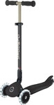 Globber Scooter 3in1 Junior Go-Up Deluxe Lights schwarz mit Leuchtrollen