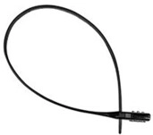 EUFAB Fahrradschloss Kabelbinder 53 cm schwarz
