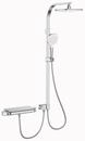 Primaster Duschsystem mit Thermostat & Druckumsteller Water Stream new chrom