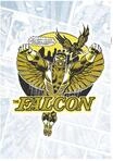 Komar Dekosticker Falcon Gold Classic 50 x 70 cm