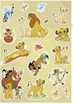 Komar Dekosticker Lion King Circle of 50 x 70 cm