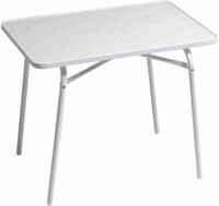 Kindertisch 60x40cm wei&szlig; rechteckig