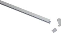 Gardinia Vorhangschienen-Set Lucy 1-l&auml;ufig wei&szlig; 160 cm