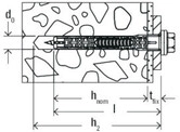 Fischer Langschaftd&uuml;bel DuoXpand 8 x 80 mm mit U-Scheibe - 4 St&uuml;ck