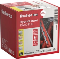 Fischer D&uuml;bel HybridPower Fus 10 x 90 mm - 10 St&uuml;ck