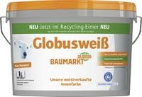 Globuswei&szlig; Wandfarbe wei&szlig; matt 1 L