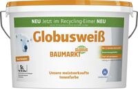 Globuswei&szlig; Wandfarbe wei&szlig; matt 5L