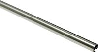 Gardinia Gardinenstange mit Innenlauf Chicago 20 mm edelstahl-optik 160 cm