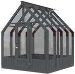 Palmako Gew&auml;chshaus Emilia 240 x 244 cm 5,4 m&sup2; 4 mm Glas