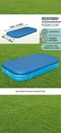 Bestway 58108, Bestway Poolabdeckung eckig 3 x 1,83 m Blau